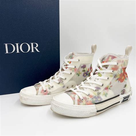 dior b23 high top flowers oblique|dior x converse.